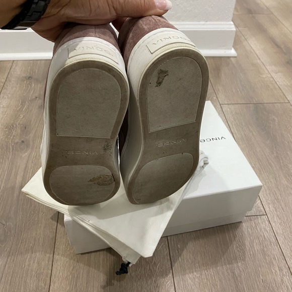 💰PRICE⬇️ VINCE
Women's Warren Suede Slip On Platform Trainers - Pink/Blush - 7M - Picture 6 of 9